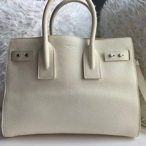 YVES SAINT LAURENT Grained Calfskin Small Sac